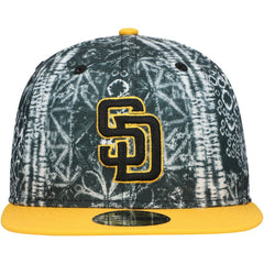 San Diego Padres New Era Sands 59FIFTY Fitted Hat - Black Hats