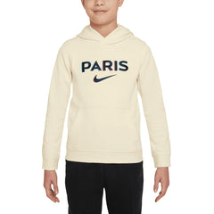 Paris Saint-Germain Youth Club Pullover Hoodie Cream - Nike cheap