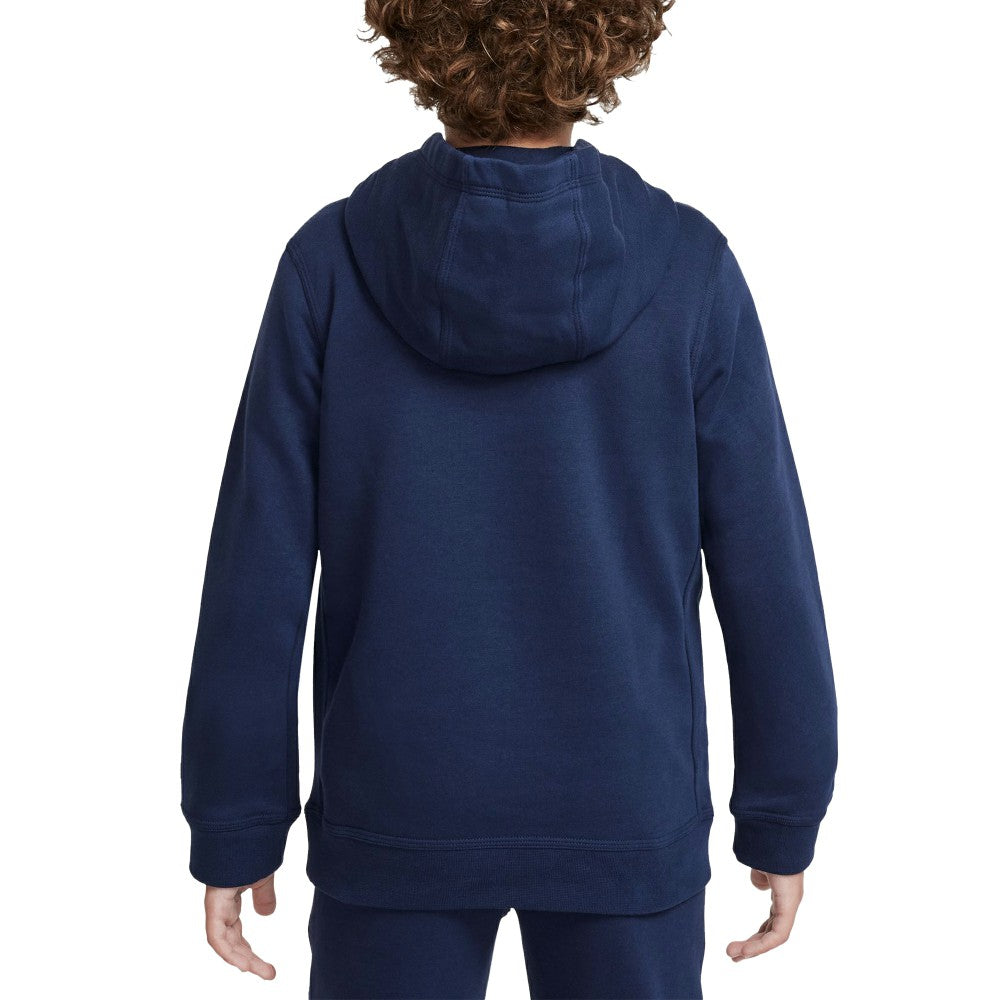 Chelsea Youth Club Pullover Hoodie Navy - Nike for sale