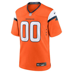 Denver Broncos Mile High Collection Custom Game Jersey - Orange Jerseys