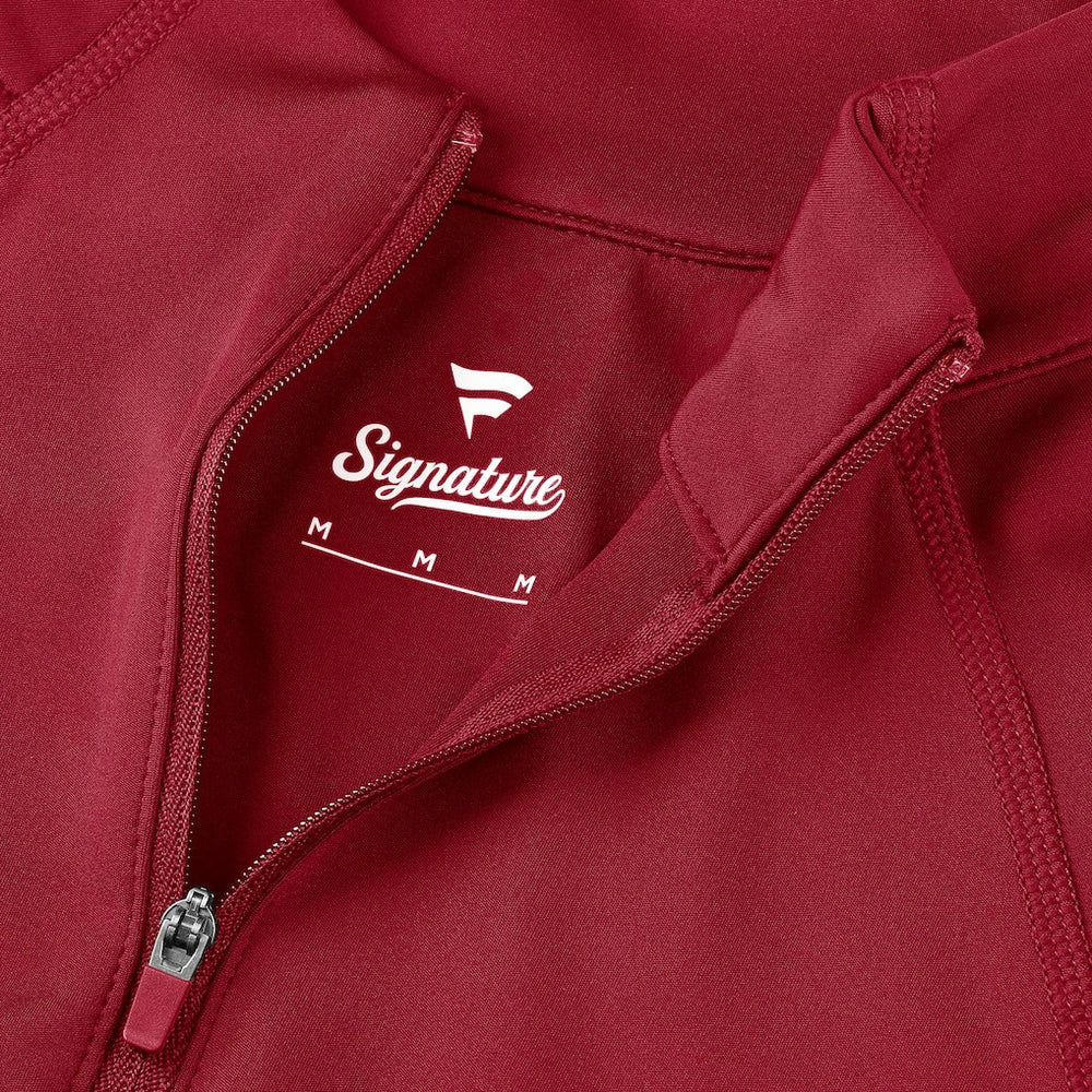 San Francisco 49ers Women's Elements Quarter-Zip Jacket - Scarlet Jackets