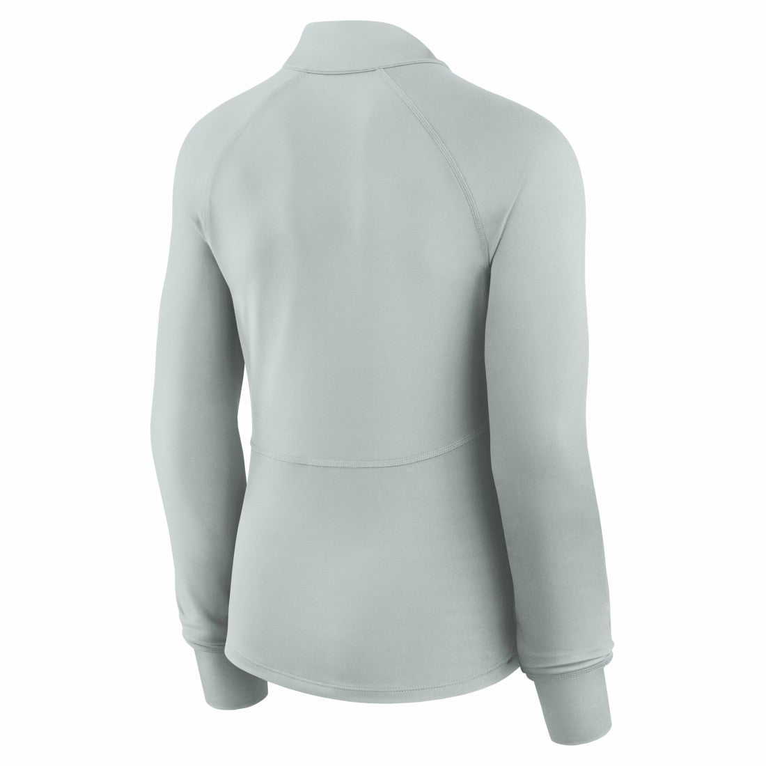 Detroit Lions Women's Elements Raglan Quarter-Zip Jacket - Gray Jackets