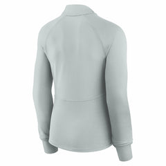 Detroit Lions Women's Elements Raglan Quarter-Zip Jacket - Gray Jackets