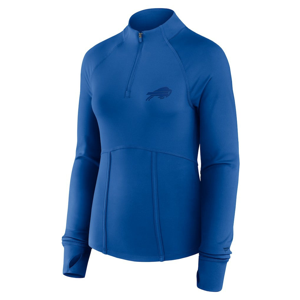Buffalo Bills Women's Elements Quarter-Zip Jacket - Royal Jackets