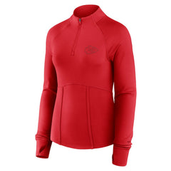 Kansas City Chiefs Women's Elements Quarter-Zip Jacket - Red Jackets