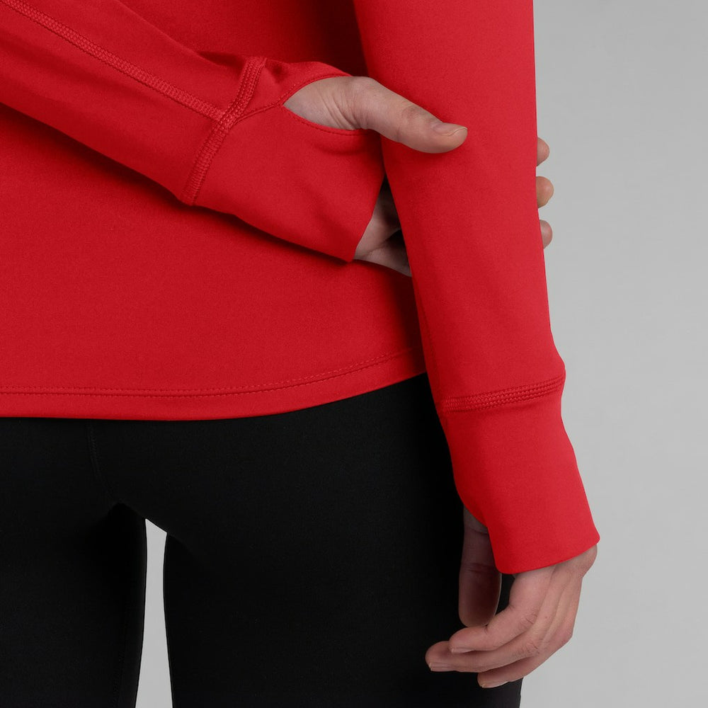 Kansas City Chiefs Women's Elements Quarter-Zip Jacket - Red Jackets