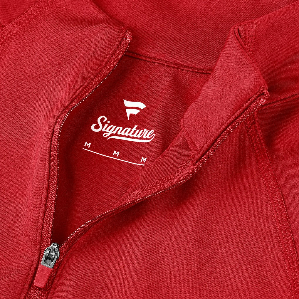 Kansas City Chiefs Women's Elements Quarter-Zip Jacket - Red Jackets