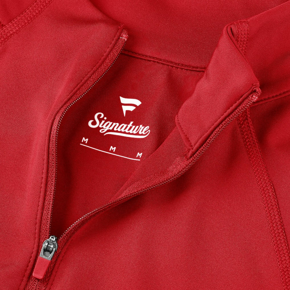 Kansas City Chiefs Women's Elements Quarter-Zip Jacket - Red Jackets