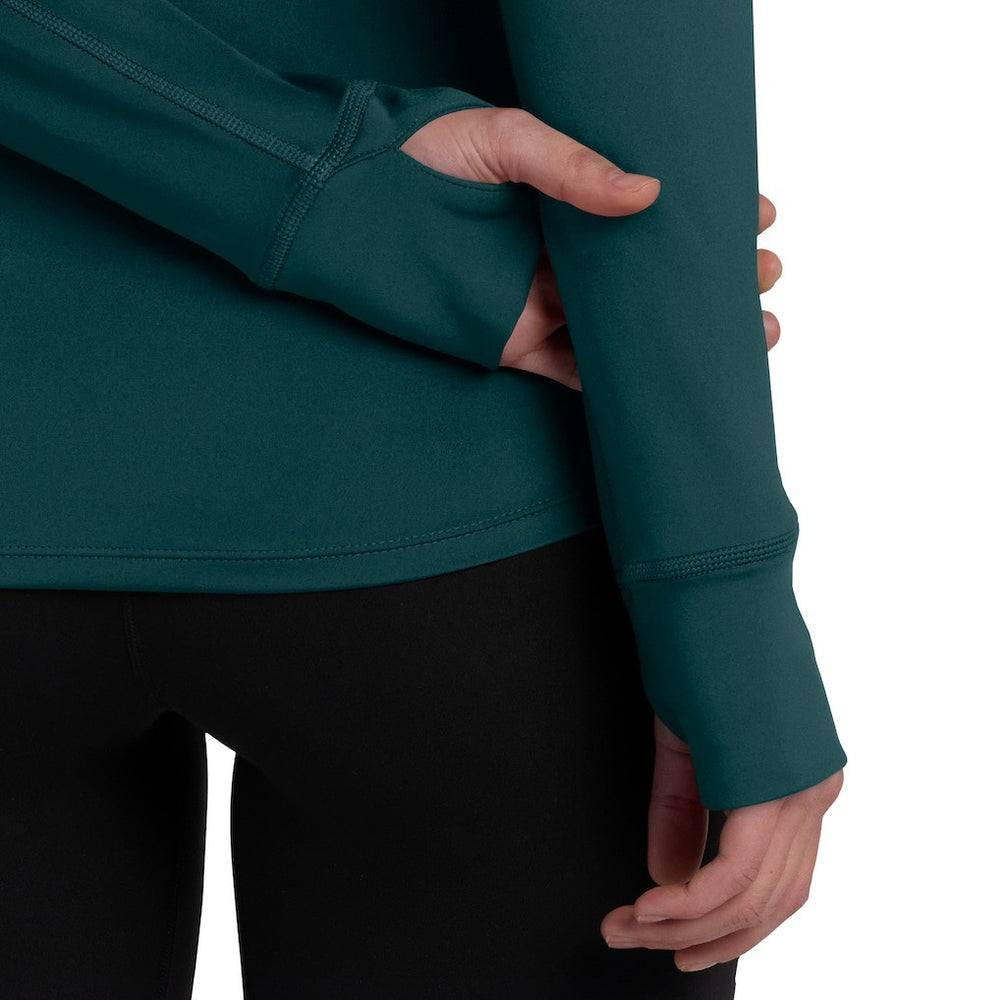 Philadelphia Eagles Women's Elements Quarter-Zip Jacket - Midnight Green Jackets