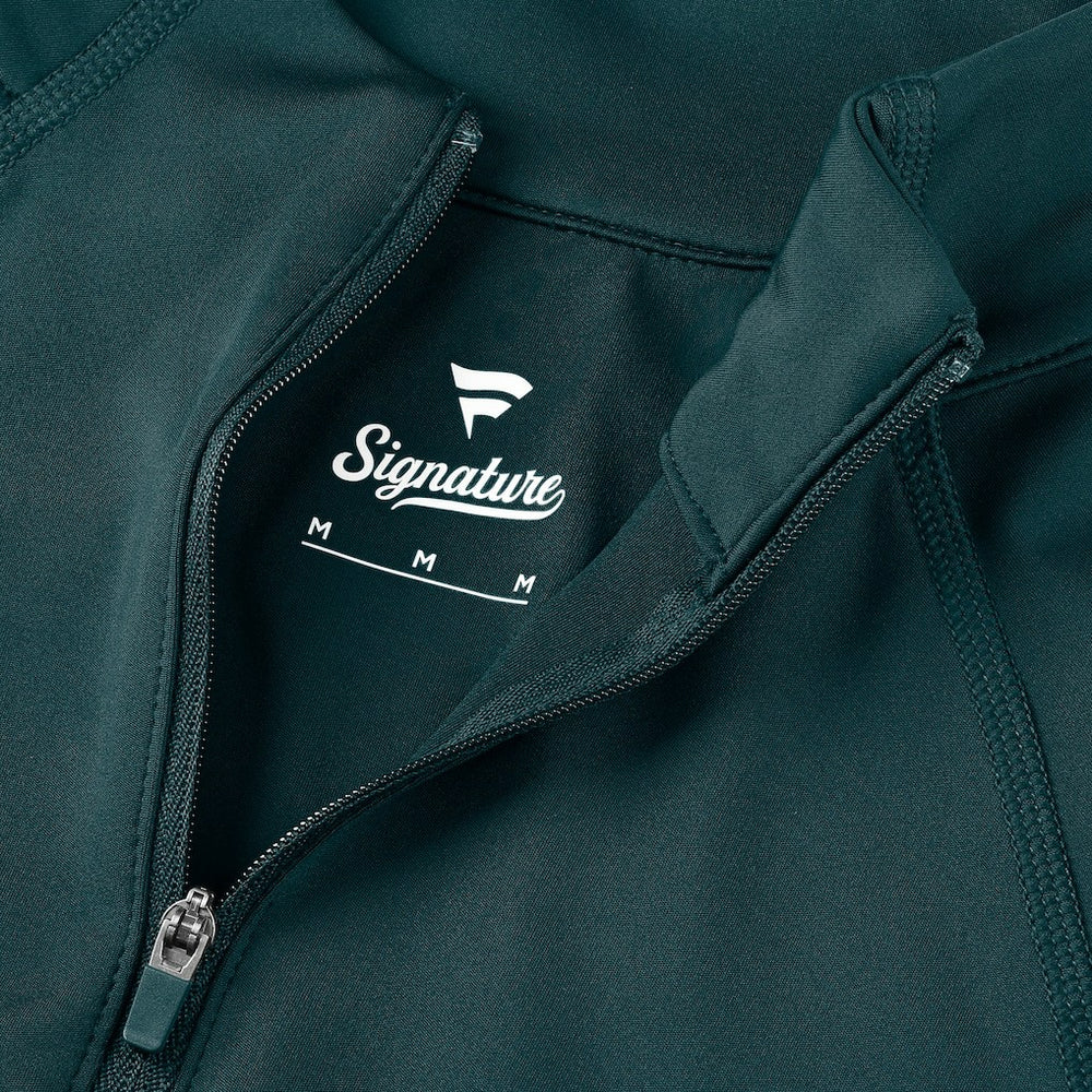 Philadelphia Eagles Women's Elements Quarter-Zip Jacket - Midnight Green Jackets