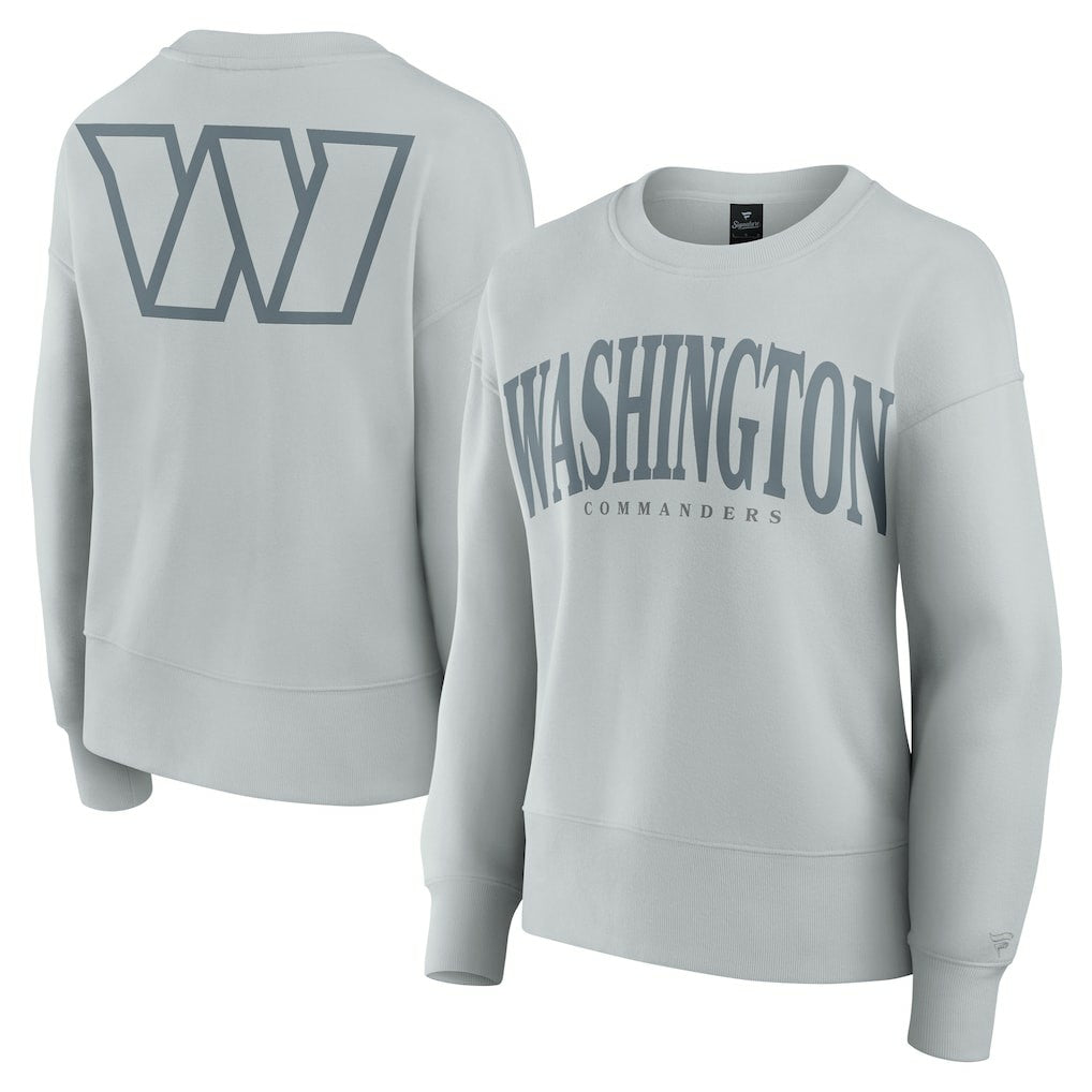 Washington Commanders Women's Elements Pullover Sweatshirt - Gray Pullover