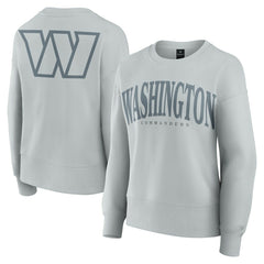 Washington Commanders Women's Elements Pullover Sweatshirt - Gray Pullover