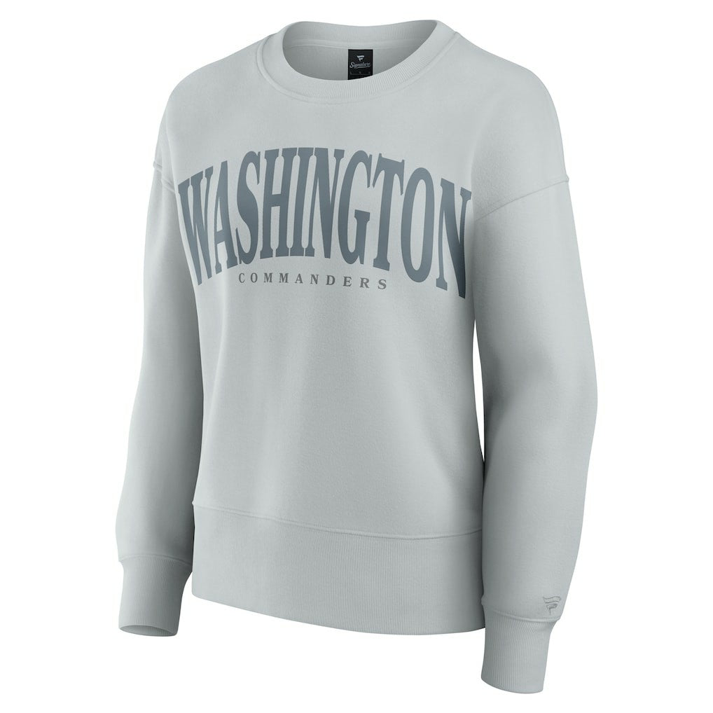 Washington Commanders Women's Elements Pullover Sweatshirt - Gray Pullover