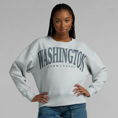 Washington Commanders Women's Elements Pullover Sweatshirt - Gray Pullover