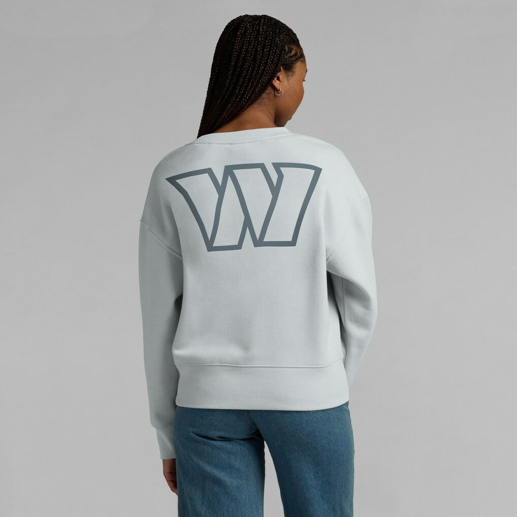 Washington Commanders Women's Elements Pullover Sweatshirt - Gray Pullover