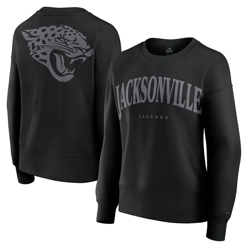 Jacksonville Jaguars Women's Elements Pullover Sweatshirt - Black Pullover