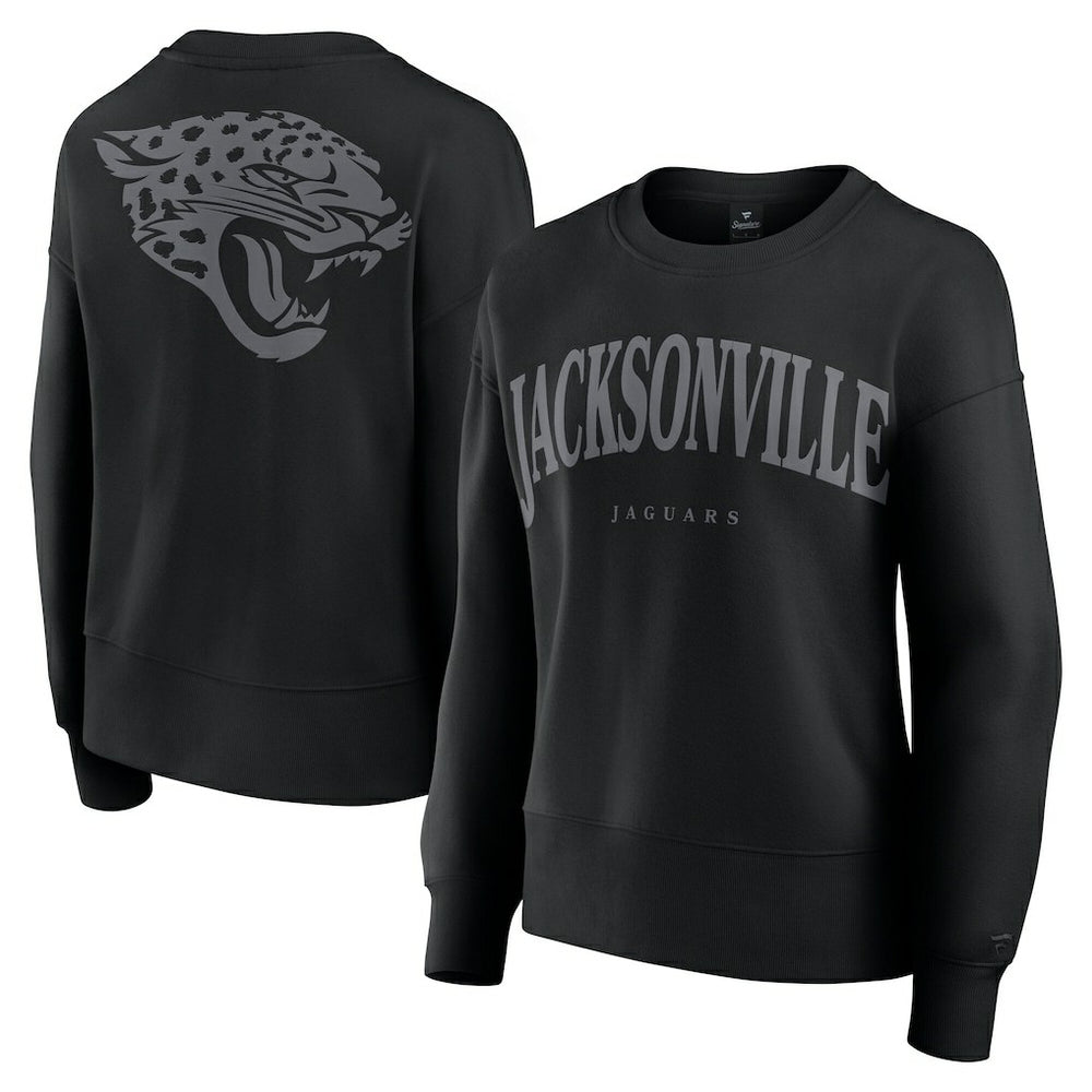 Jacksonville Jaguars Women's Elements Pullover Sweatshirt - Black Pullover