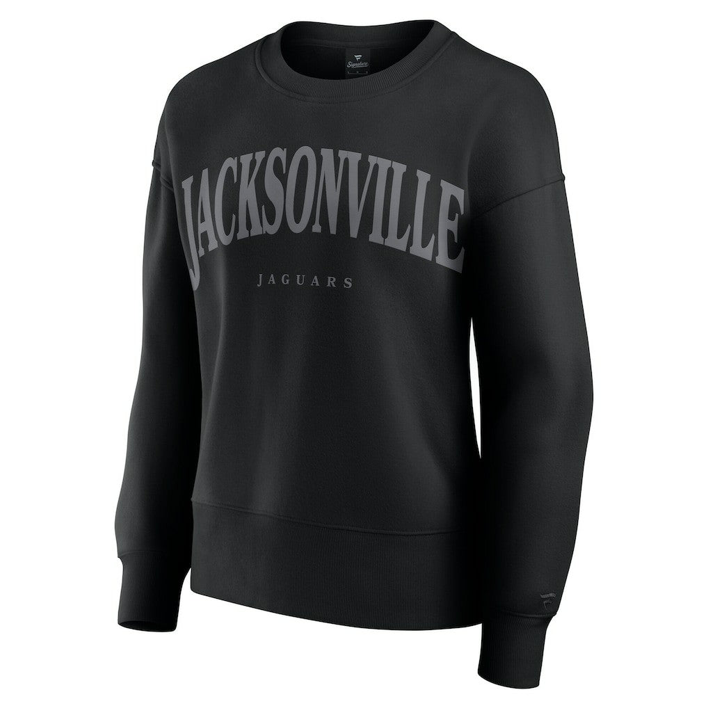 Jacksonville Jaguars Women's Elements Pullover Sweatshirt - Black Pullover