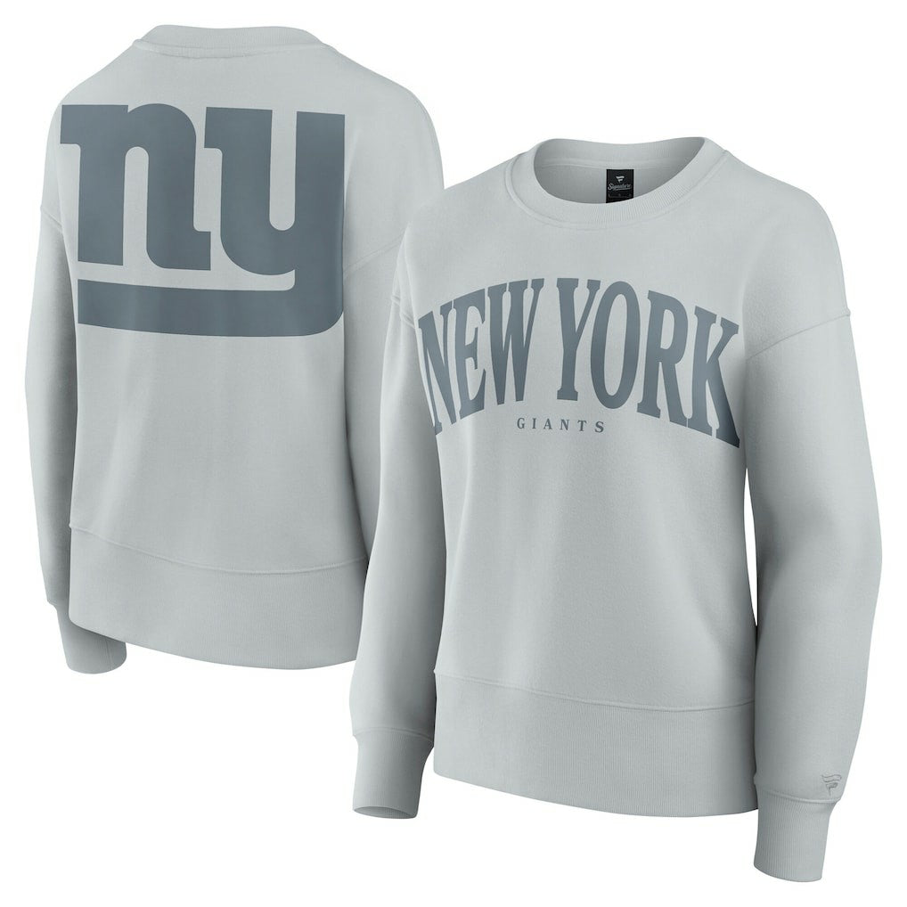 New York Giants Women's Elements Pullover Sweatshirt - Gray Pullover