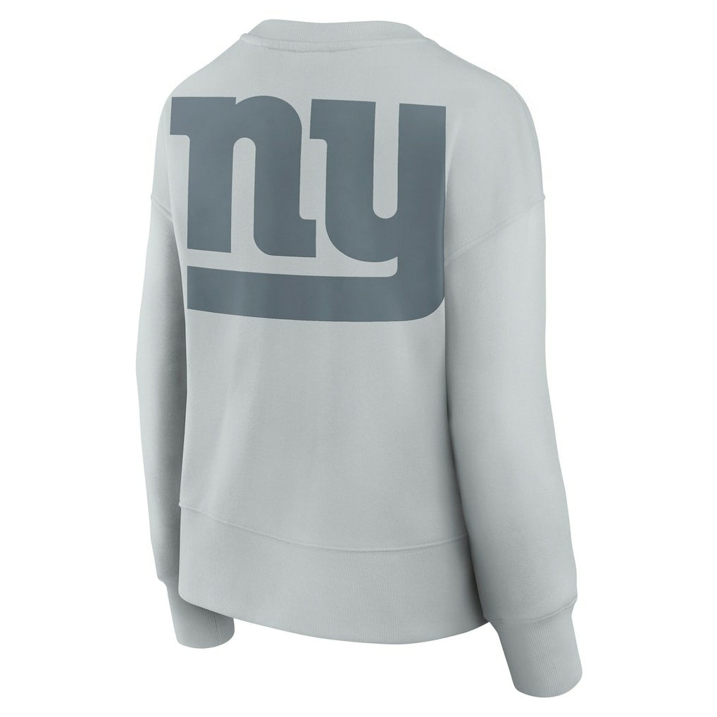 New York Giants Women's Elements Pullover Sweatshirt - Gray Pullover