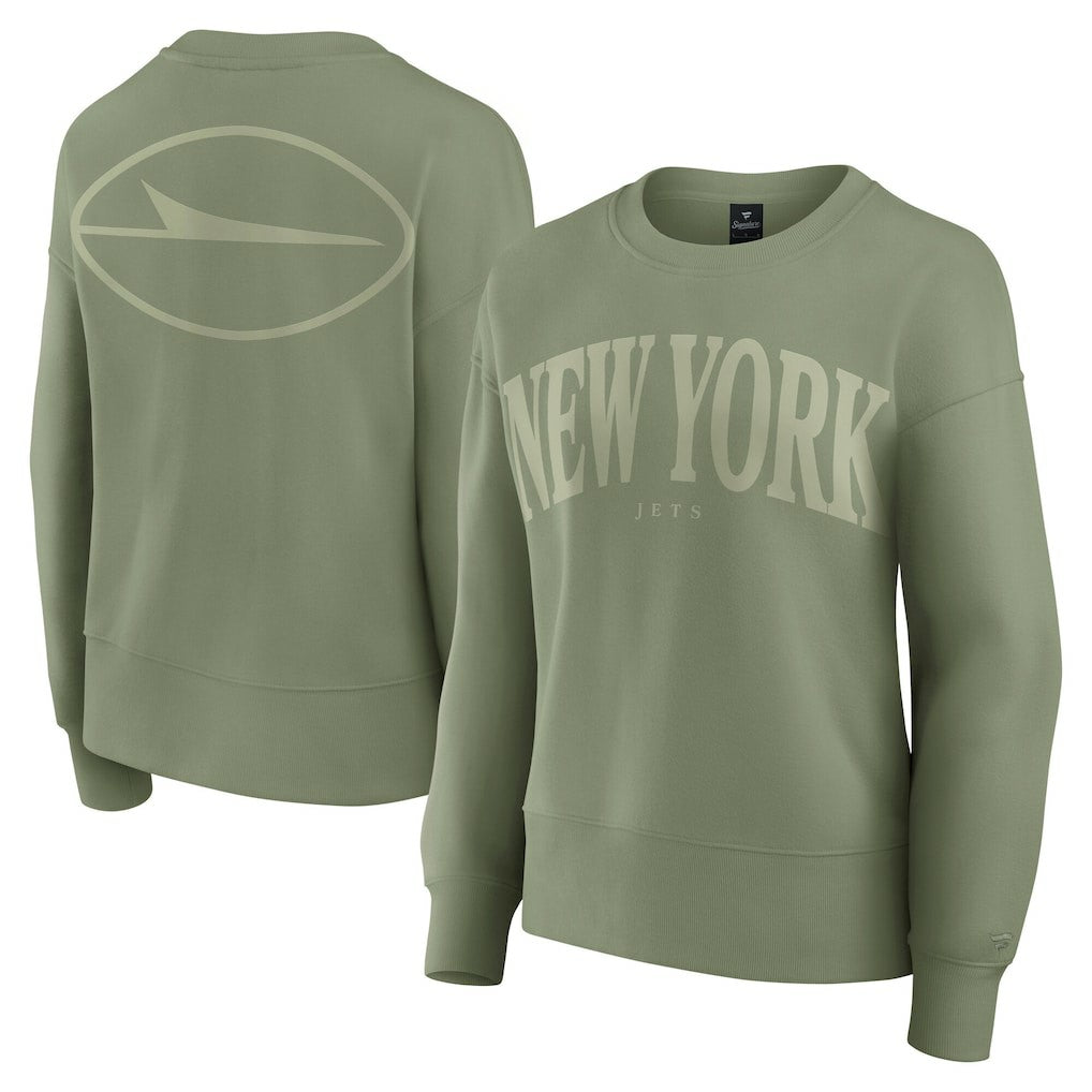 New York Jets Women's Elements Pullover Sweatshirt - Green Pullover