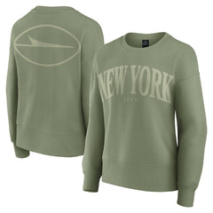 New York Jets Women's Elements Pullover Sweatshirt - Green Pullover