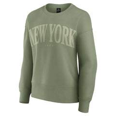 New York Jets Women's Elements Pullover Sweatshirt - Green Pullover