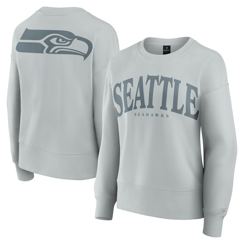 Seattle Seahawks Women's Elements Pullover Sweatshirt - Gray Pullover