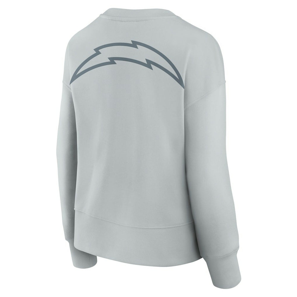 Los Angeles Chargers Women's Elements Pullover Sweatshirt - Gray Pullover