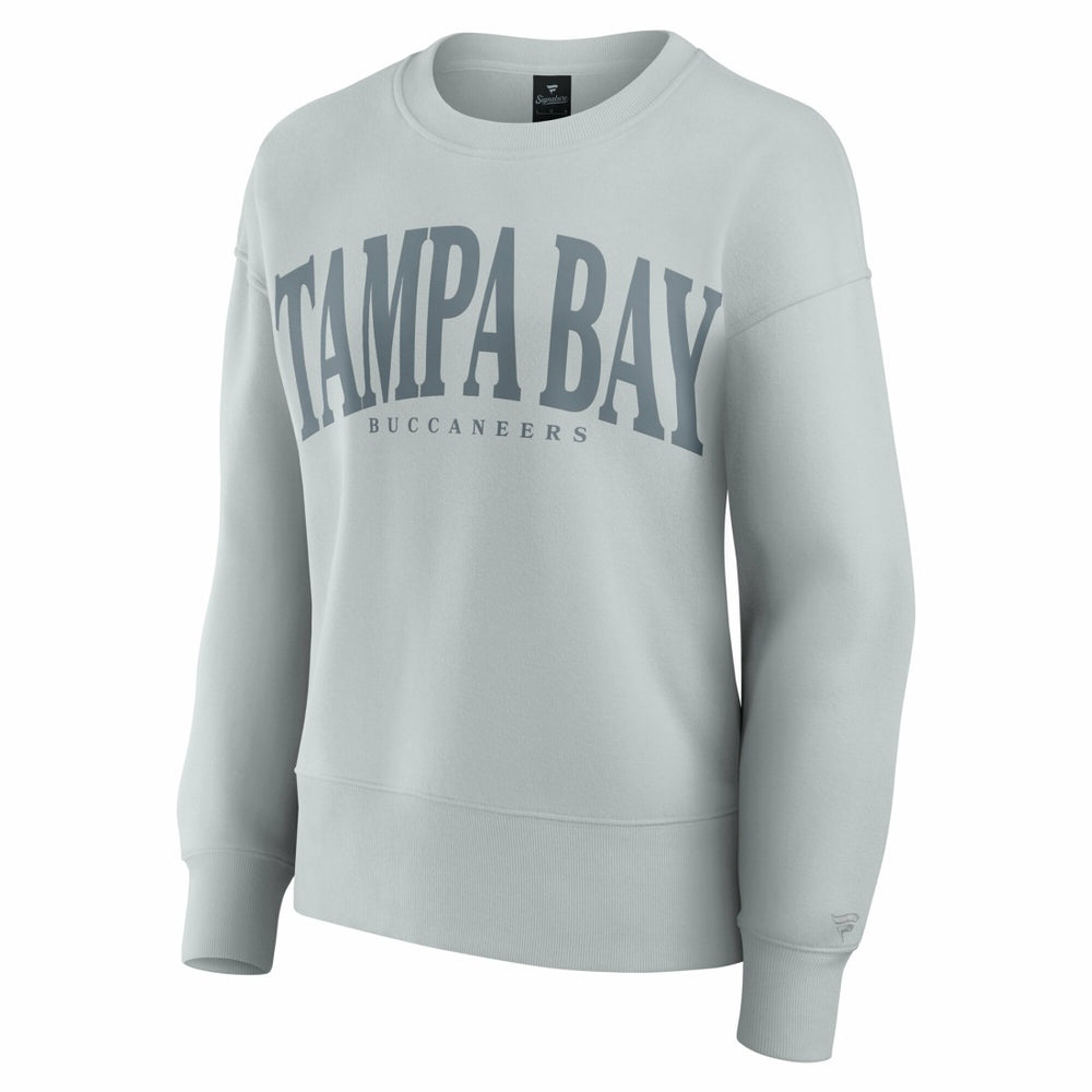 Tampa Bay Buccaneers Women's Elements Pullover Sweatshirt - Gray Pullover