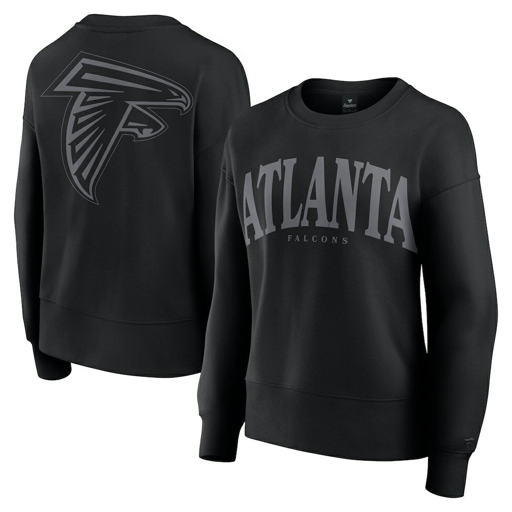 Atlanta Falcons Women's Elements Pullover Sweatshirt - Black Pullover