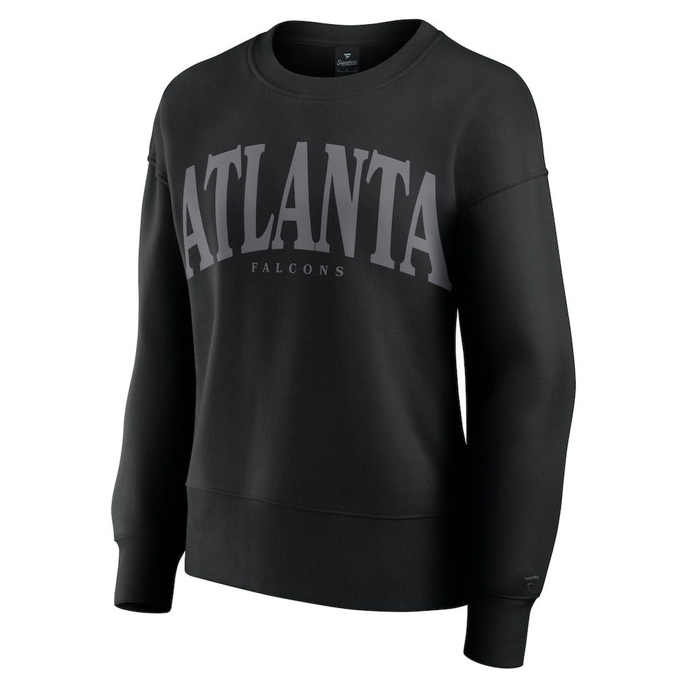 Atlanta Falcons Women's Elements Pullover Sweatshirt - Black Pullover