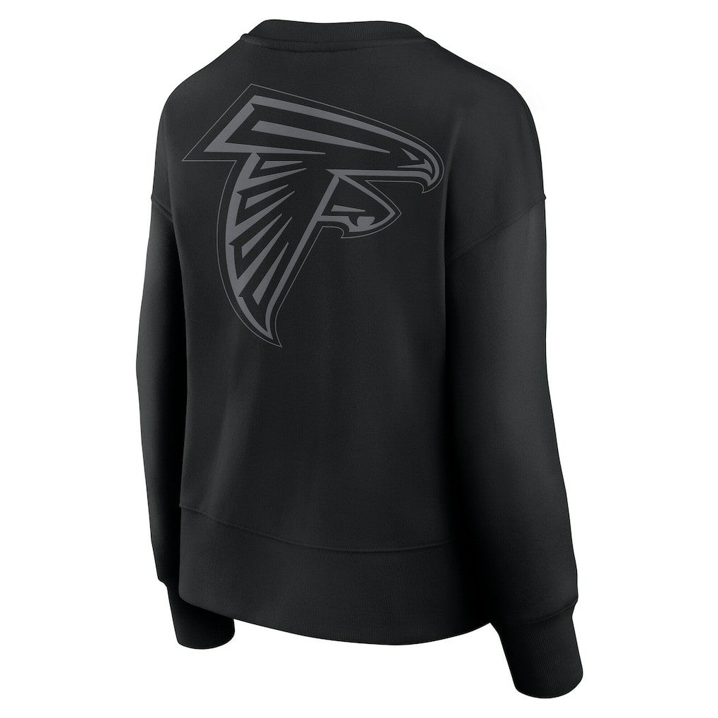 Atlanta Falcons Women's Elements Pullover Sweatshirt - Black Pullover