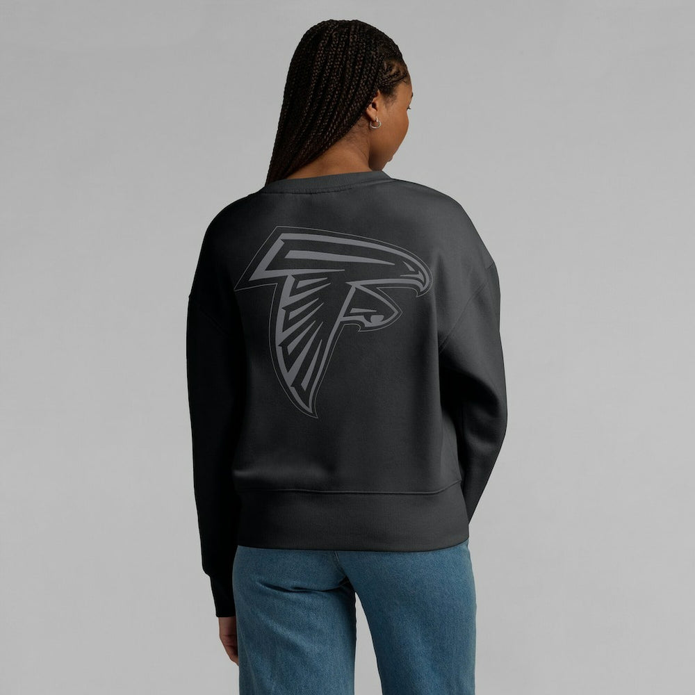 Atlanta Falcons Women's Elements Pullover Sweatshirt - Black Pullover