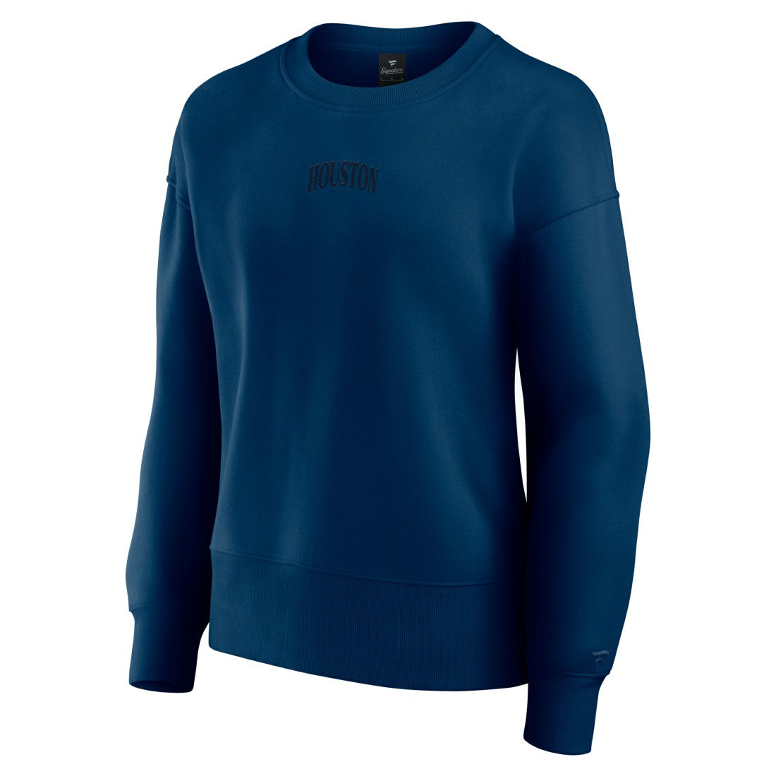 Houston Texans Women's Elements Pullover Sweatshirt - Navy Pullover