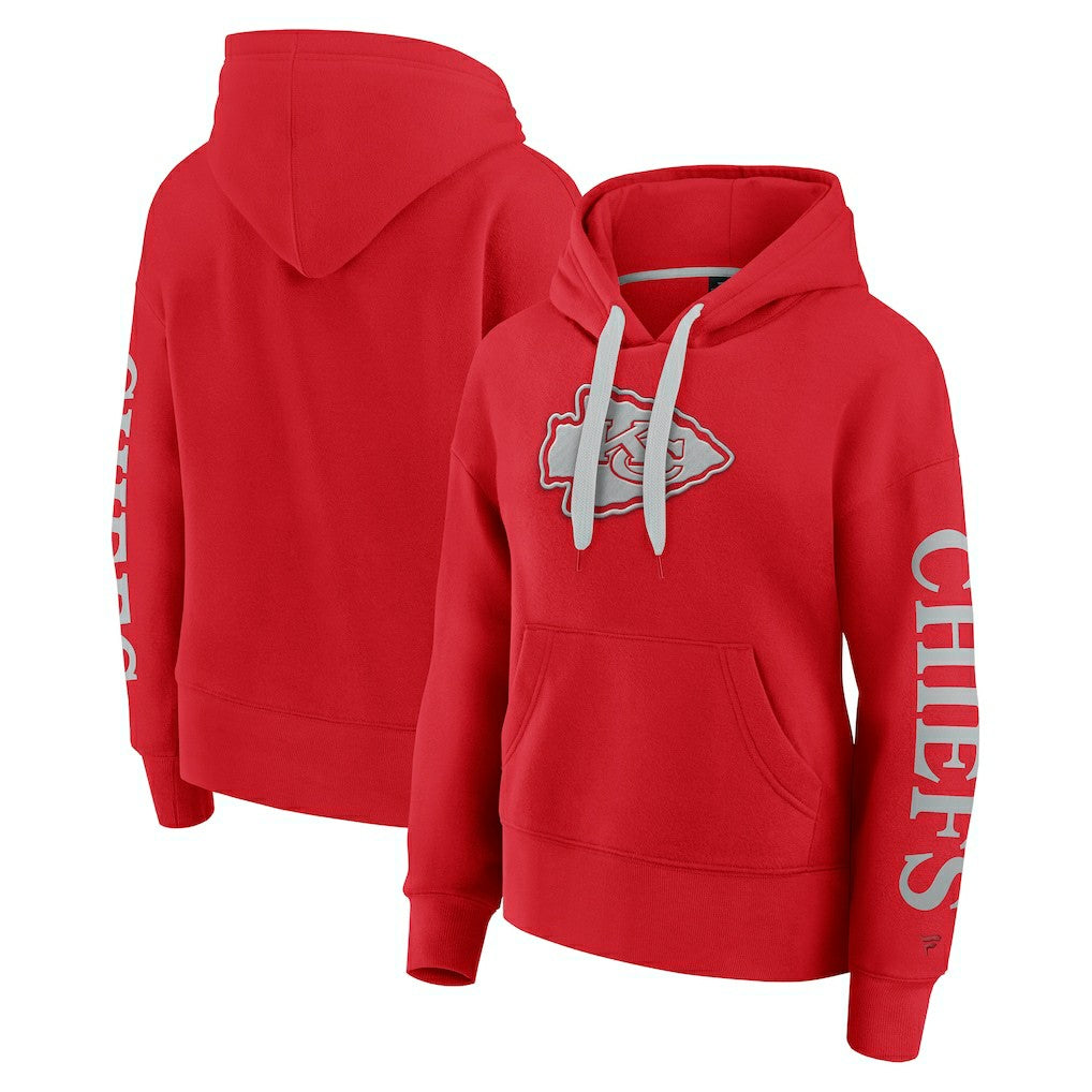 Kansas City Chiefs Women's Elements Next Pullover Hoodie - Red Hoodies