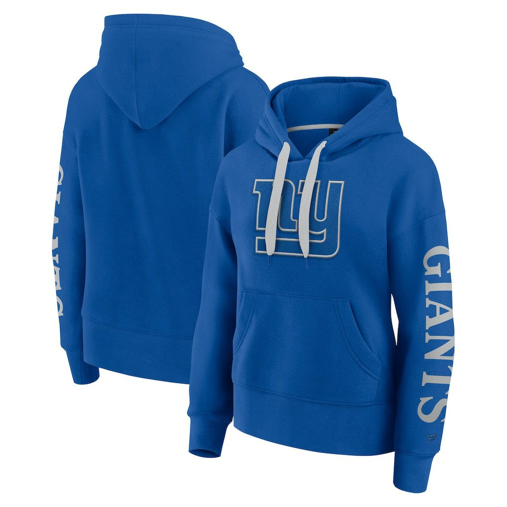 New York Giants Women's Elements Next Pullover Hoodie - Royal Hoodies