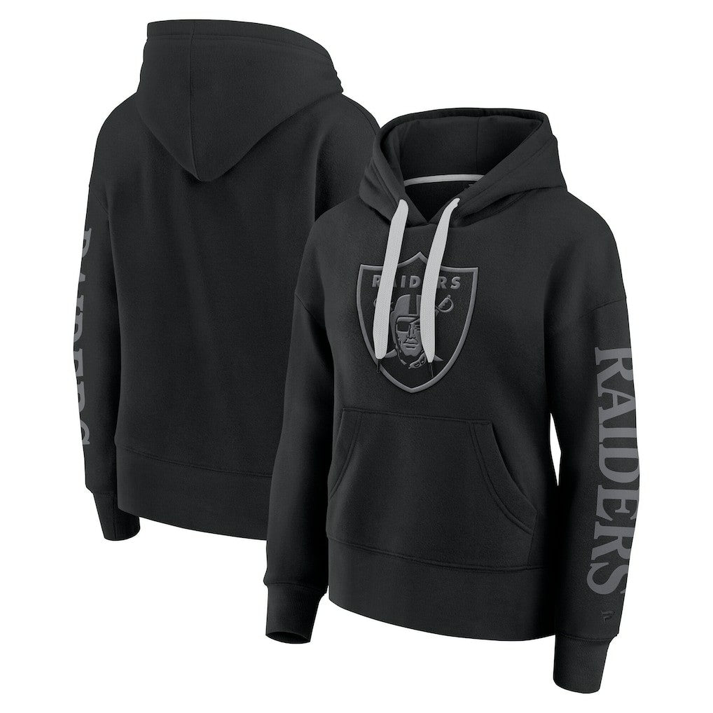 Las Vegas Raiders Women's Elements Next Pullover Hoodie - Black Hoodies
