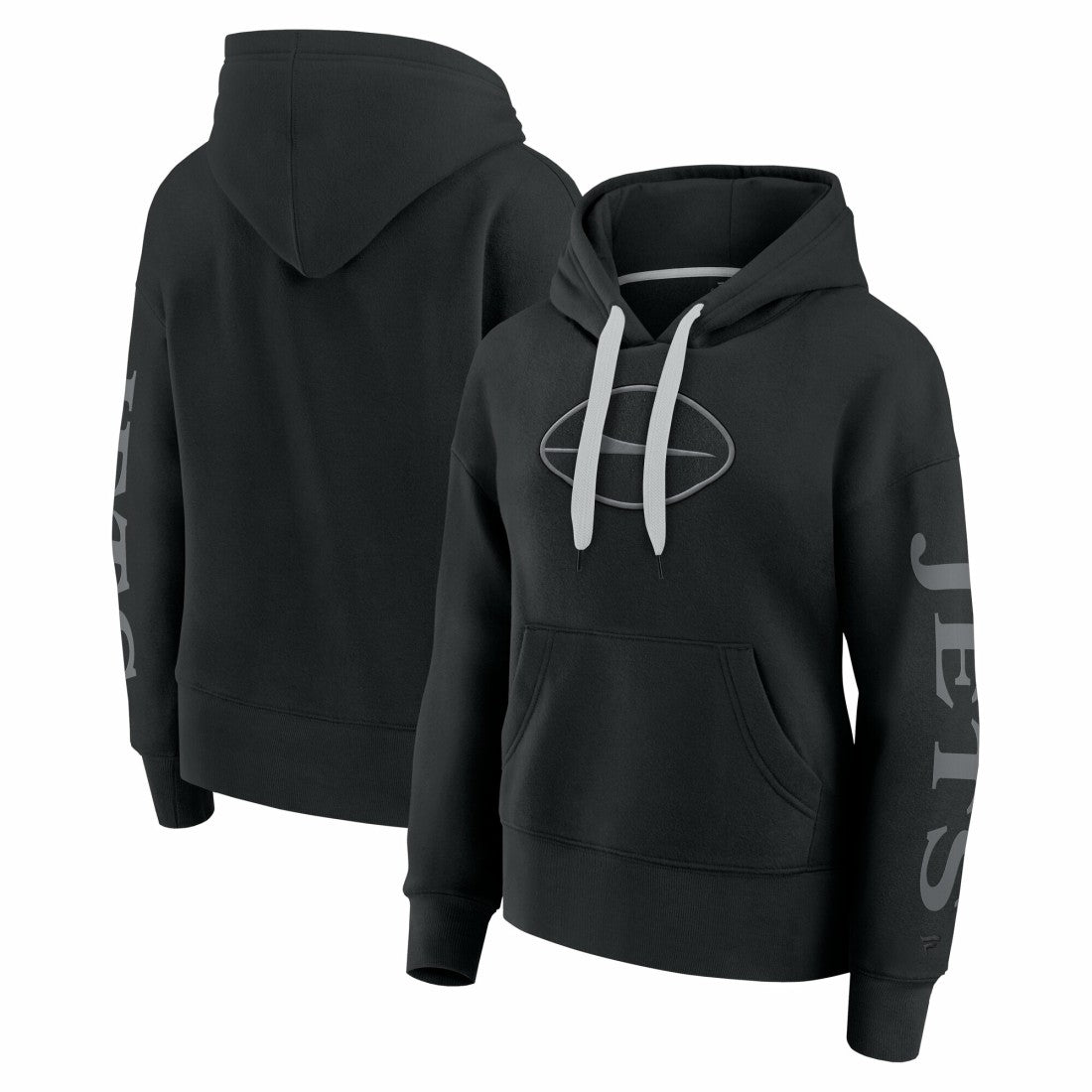 New York Jets Women's Elements Next Pullover Hoodie - Black Hoodies