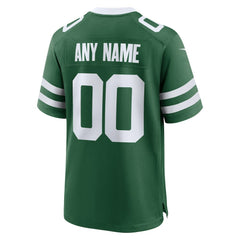 New York Jets Custom Game Jersey - Legacy Green Jerseys