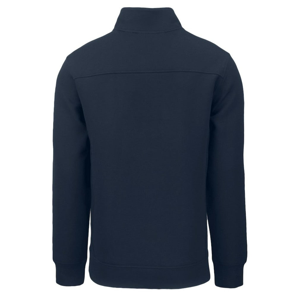 Seattle Mariners Cutter & Buck Cooperstown Collection Roam Eco Recycled Quarter-Zip Pullover - Navy Pullover
