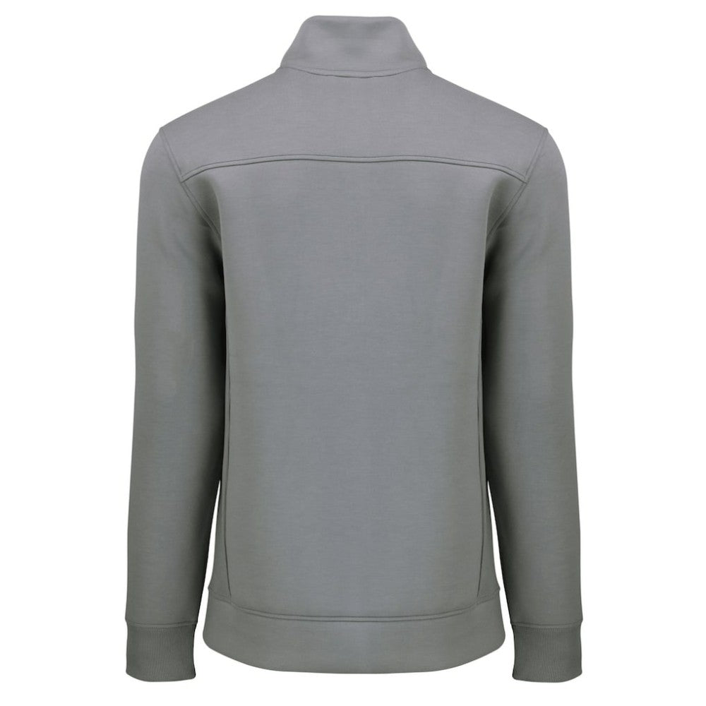 St. Louis Cardinals Cutter & Buck Cooperstown Collection Roam Eco Recycled Quarter-Zip Pullover - Gray Pullover