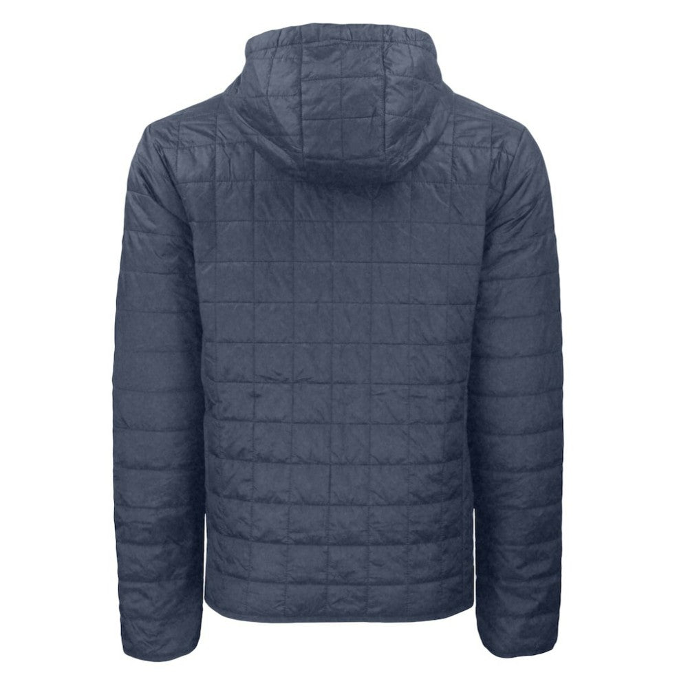 Los Angeles Dodgers Cutter & Buck Cooperstown Collection Rainier Primaloft Eco Full-Zip Hooded Jacket - Anthracite Jackets