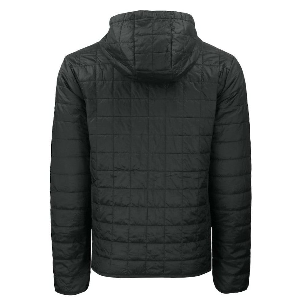 San Francisco Giants Cutter & Buck Cooperstown Collection Rainier Primaloft Eco Full-Zip Hooded Jacket - Black Jackets