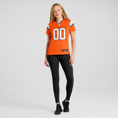 Denver Broncos Women's Mile High Collection Custom Game Jersey - Orange Jerseys