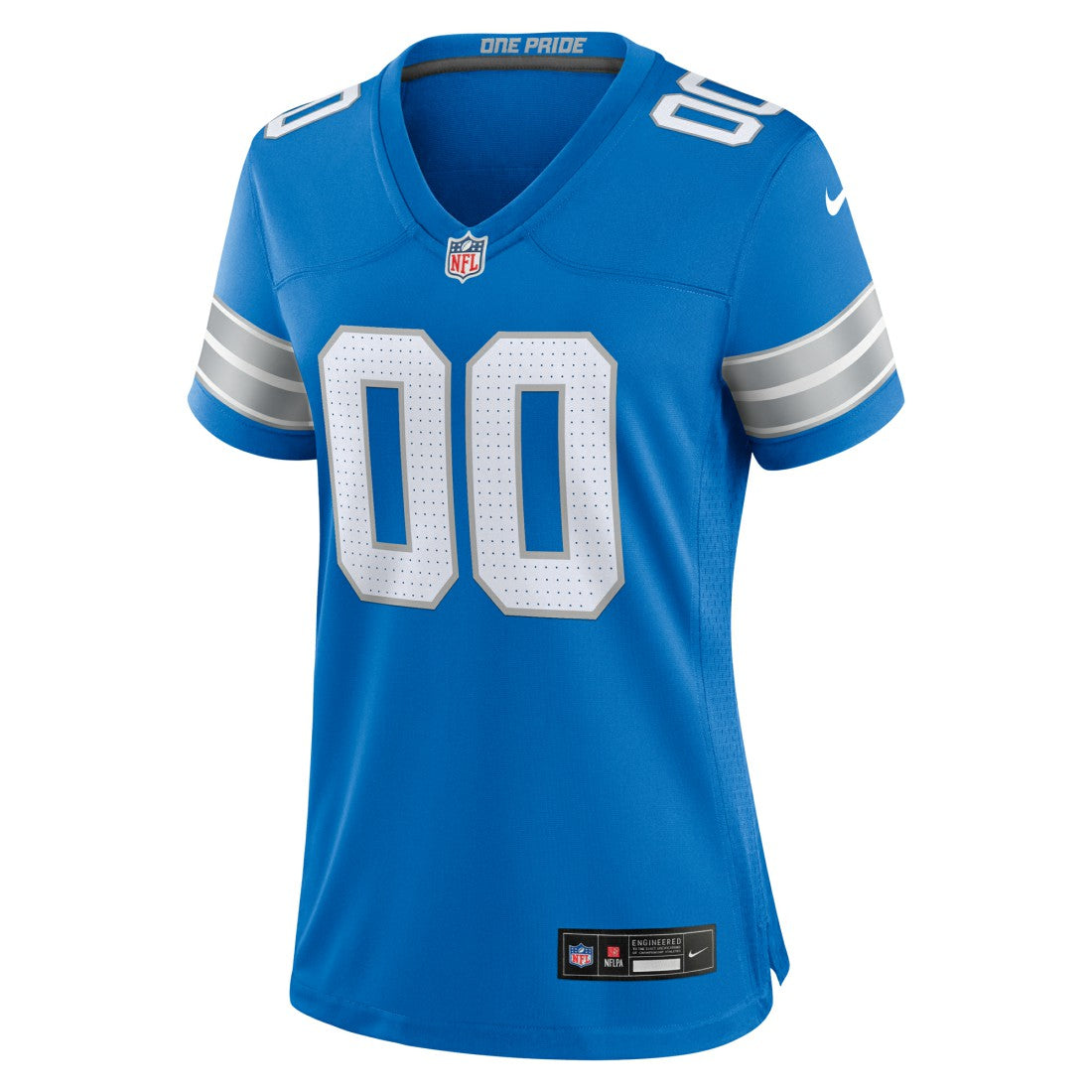 Detroit Lions Women's Custom Game Jersey - Blue Jerseys