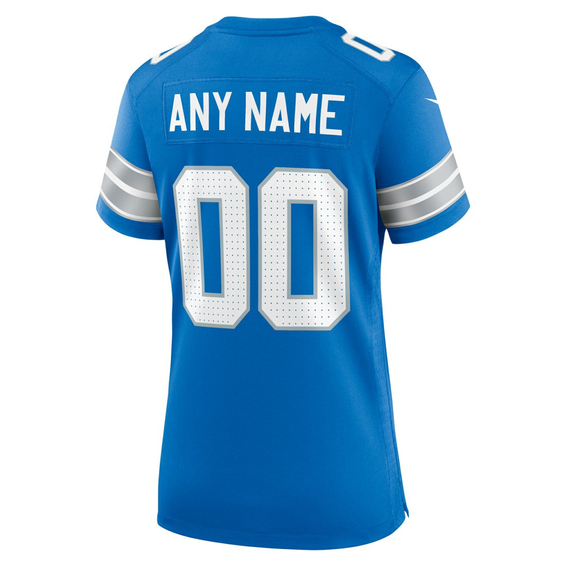 Detroit Lions Women's Custom Game Jersey - Blue Jerseys