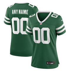 New York Jets Women's Custom Game Jersey - Legacy Green Jerseys
