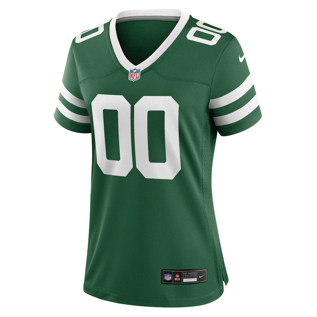 New York Jets Women's Custom Game Jersey - Legacy Green Jerseys
