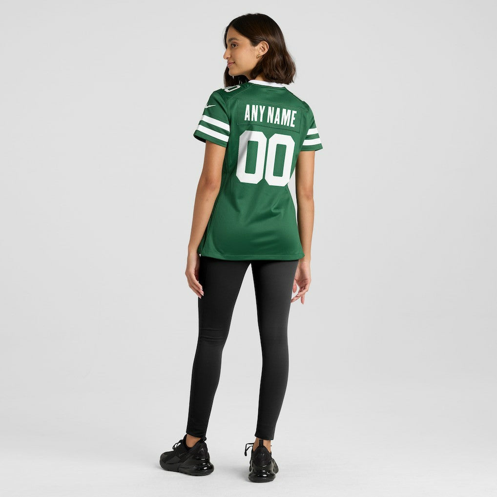 New York Jets Women's Custom Game Jersey - Legacy Green Jerseys